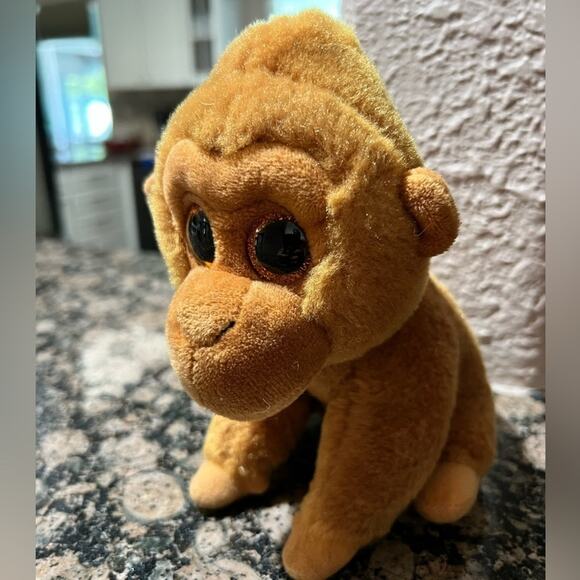 Ty Beanie Boo's Monroe Gorilla Plush Stuffed Animal - Picture 5 of 7